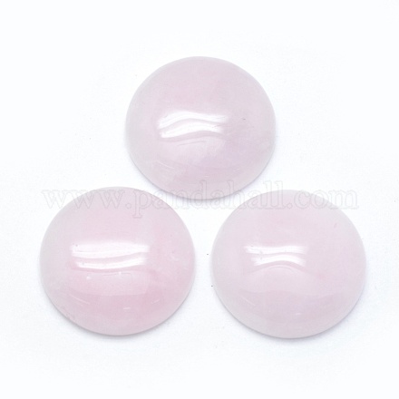 Natural Rose Quartz Cabochons&nbsp;G-E492-A-11-1
