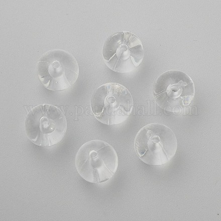 アクリルビーズ  ラウンド  透明  14mm  穴：2mm&nbsp;X-PL528-1