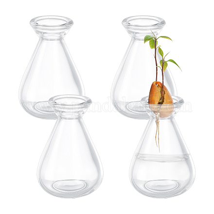 Empty Glass Diffuser Bottle for Aromatherapy&nbsp;AJEW-WH0752-132-1