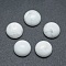 Natural Howlite Cabochons, Half Round, 10x4~5mm