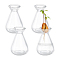 Empty Glass Diffuser Bottle for Aromatherapy, Perfume, Clear, 69x100mm, Inner Diameter: 17.5mm, Capacity: 150ml(5.07fl. oz)