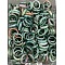 Natural Indian Agate Finger Rings, Inner Diameter: 17~20mm