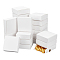 Cardboard Boxes, Square, White, 15.2x15.2x5cm