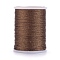 Polyester Metallic Thread, Sienna, 1mm, about 7 yards/roll