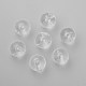 アクリルビーズ  ラウンド  透明  14mm  穴：2mm&nbsp;X-PL528-1