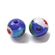 Handmade Millefiori Lampwork Beads&nbsp;LAMP-R003-02A-05-2