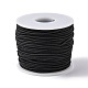 弾性コード  ブラック  2mm  約50m /ロール&nbsp;EW-WH0001-01-2mm-1