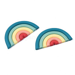 Handmade Polymer Clay Cabochons&nbsp;CLAY-N010-030-03