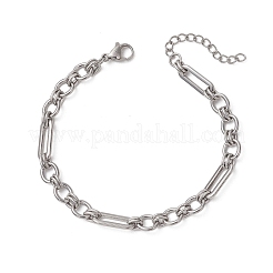 304 Stainless Steel Link Chain Bracelets for Women&nbsp;BJEW-JB13128
