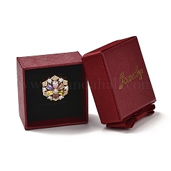 Square & Word Jewelry Cardboard Jewelry Boxes&nbsp;CBOX-C015-01A-01