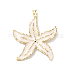 Brass Enamel Pendants&nbsp;KK-Z153-18G