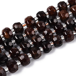 Natural Orange Garnet Beads Strands&nbsp;G-T144-A01-05