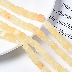 Dyed Natural White Jade Beads Strands&nbsp;G-S364-083A-06