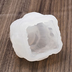 DIYキャンドルシリコンモールド  キャンドル作り用  ホワイト  贈り物  67x63x53mm  内径：40x44mm&nbsp;SIMO-P014-09C