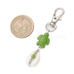 Natural Cowrie Shell Pendant Decorations&nbsp;HJEW-JM03316-01