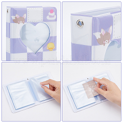 1Pc PVC Card Storage Albums&nbsp;AJEW-GF0004-33C