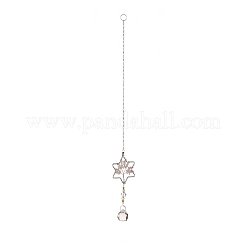 Teardrop Acrylic Beads Big Pendant Decorations&nbsp;HJEW-D029-01P-B
