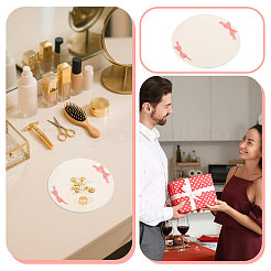 2Pcs Porcelain Plates&nbsp;AJEW-GL0003-46