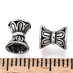 925スターリングシルバービーズ  ドラム  アンティークシルバー  6x6.5x6mm  穴：1.8mm&nbsp;STER-T007-58AS