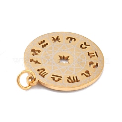 Ion Plating(IP) 201 Stainless Steel Pendants&nbsp;STAS-K003-11G