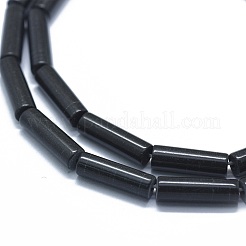 Natural Black Stone Beads Strands&nbsp;G-F631-D10