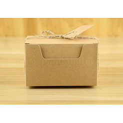 Kraft Paper Gift Box&nbsp;CON-WH0022-04