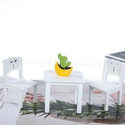 Miniature Wooden Table Chair Educational Furniture Model&nbsp;MIMO-PW0001-093A