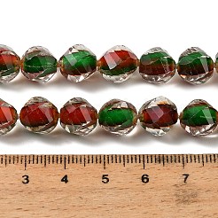 Two Tone Resin Beads Strands&nbsp;GLAA-T035-02G