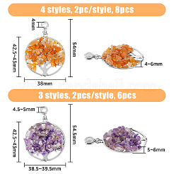 14Pcs 7 Styles Zinc Alloy European Dangle Charms&nbsp;G-FH0001-82