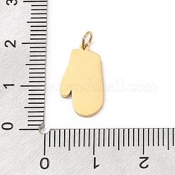 Christmas Theme 304 Stainless Steel Pendants&nbsp;STAS-F305-04