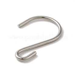 変色しない304ステンレススチールSフック留め具  ステンレス鋼色  67x40x3.5mm&nbsp;LS-STAS-C085-03M-P