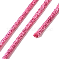 ポリエステル刺繍糸  クロスステッチの糸  ショッキングピンク  3mm  20 M /バンドル&nbsp;OCOR-C005-C06