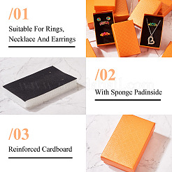 Rectangle Cardboard Paper Jewelry Box&nbsp;CON-TAC0015-01G