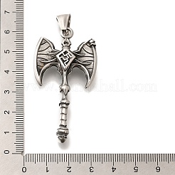 304 Stainless Steel Big Pendants&nbsp;STAS-G350-44A-AS
