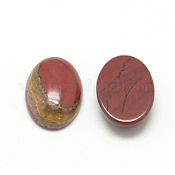 天然石レッドジャスパーカボション  オーバル  18x13x5mm&nbsp;G-R415-13x18-31