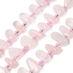 Natural Rose Quartz Beads Strands&nbsp;G-L649-D04-02