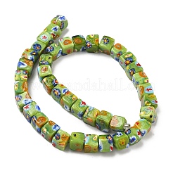 Handmade Millefiori Lampwork Beads&nbsp;LAMP-G170-04