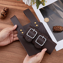 1Pc PU Leather & Alloy Medieval Sword Scabbard&nbsp;AJEW-GF0013-03B