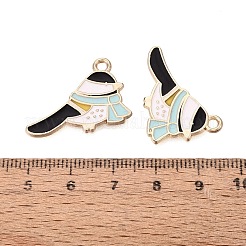 Alloy Enamel Pendants&nbsp;PALLOY-Q467-05G