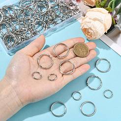 100Pcs Iron Split Key Rings&nbsp;IFIN-FS0001-64