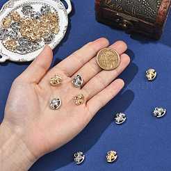 合金のチベット風チャーム  馬のチャームをロッキング  アンティークシルバー  12x14x4.5mm  穴：1.4mm&nbsp;FIND-FZC0006-003AS