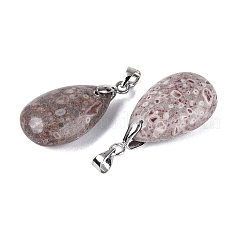 Natural Gemstone Pendants&nbsp;G-N362-03P-04