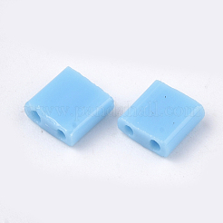 2-Hole Opaque Glass Seed Beads&nbsp;SEED-S023-08C