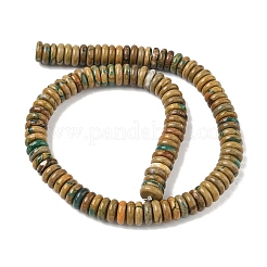 Natural Verdite Stone Beads Strands&nbsp;G-B155-B05-4x10mm