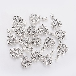 Xmas Ornaments Tibetan Style Alloy Christmas Tree Pendants&nbsp;TIBEP-21389-AS-RS