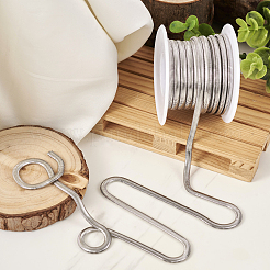 304 Stainless Steel Flat Snake Chains&nbsp;CHS-TAC0003-02P
