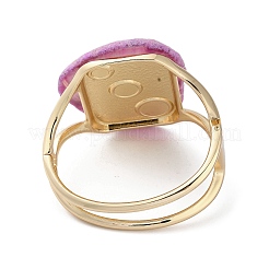 Rack Plating Brass with Natural Agate&nbsp;RJEW-Q809-01E