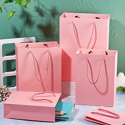 10Pcs 5 Sizes Kraft Paper Gift Shopping Bags Set&nbsp;ABAG-TA0002-23B