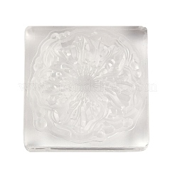 Flower Silicone Clear Stamps with Acrylic Blocks&nbsp;DIY-G121-07C