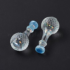 Dummy Bottle Transparent Resin Cabochon&nbsp;RESI-E025-02A